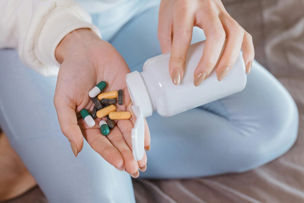 vitamin d3 supplement bottle for daily use