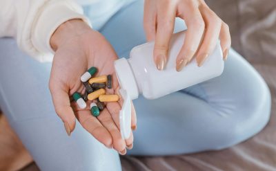 vitamin d3 supplement bottle for daily use